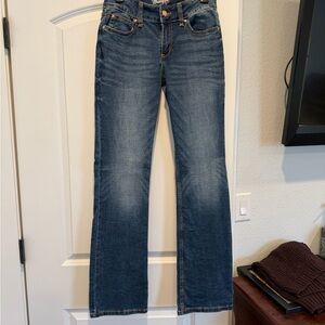 Wrangler Women's Blue Boot Cut Jeans - Faded Indigo